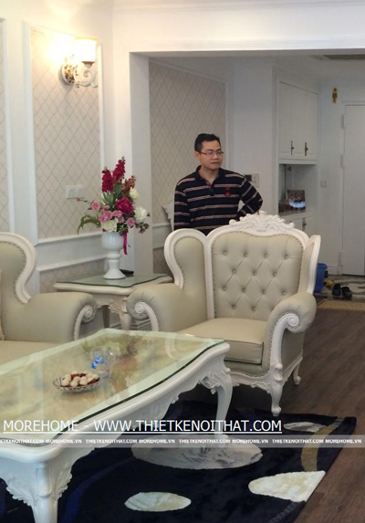  Thi công chung cư tân cổ điển tại Mandarin Garden - Nhà Anh Dũng