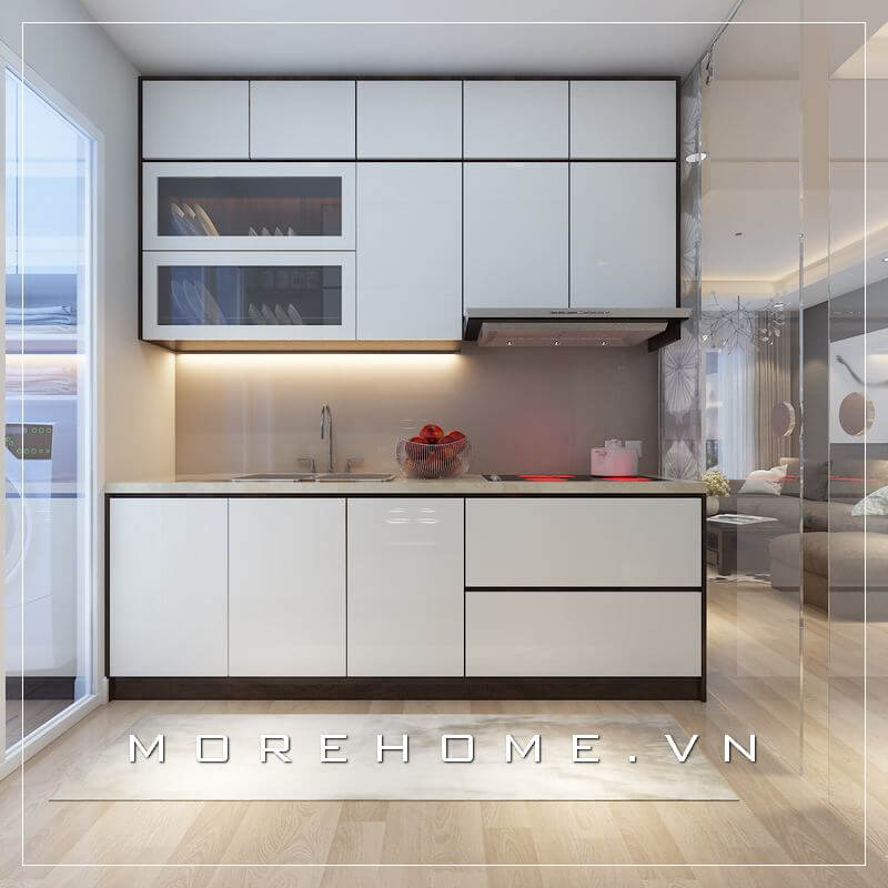 10+ mẫu thiết kế phòng bếp, lựa chọn tủ bếp gỗ An Cường đẹp - MOREHOME
