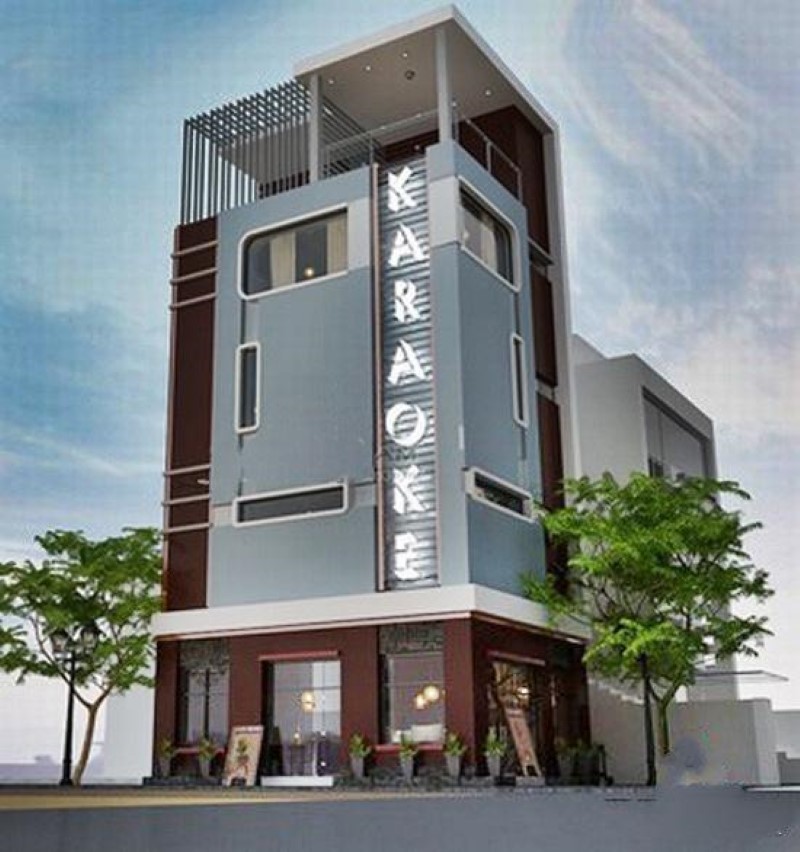 Thiết kế mặt tiền quán karaoke ấn tượng và thu hút khách hàng Thiết kế mặt tiền quán karaoke ấn tượng và thu hút khách hàng